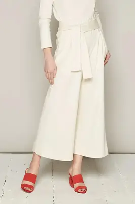 Vallerie Trousers (White) | size: S
