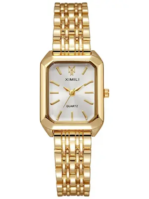 Women's Elegant Fashion Rectangle Dial Quartz Watch, Gifts for Girlfriend, Jewelry, Fashion Bracelet Watch for Party, Modern ...