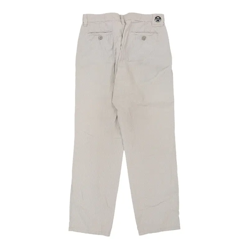 North Sails Trousers - 35W 31L White Cotton