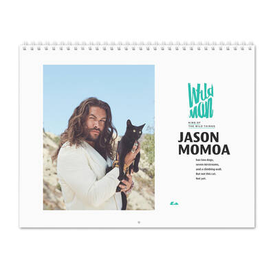 Jason Momoa Vol.1 - 2025 Wall Calendar