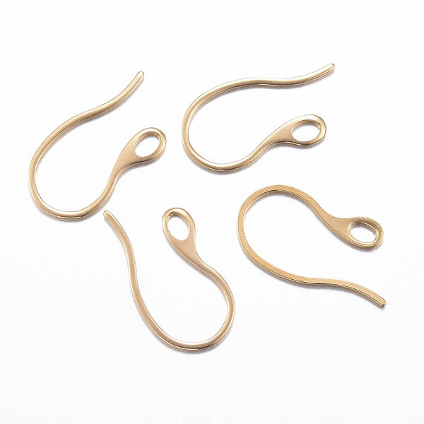Ion Plating(IP) 304 Stainless Steel Earring Hooks