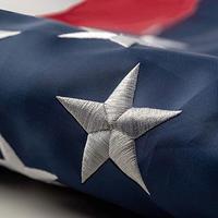 QLASH US American Flag – Outdoor Flag with Embroidered Stars, Stitched Stripes, Heavy-Duty Nylon & Brass Grommets – Durab...