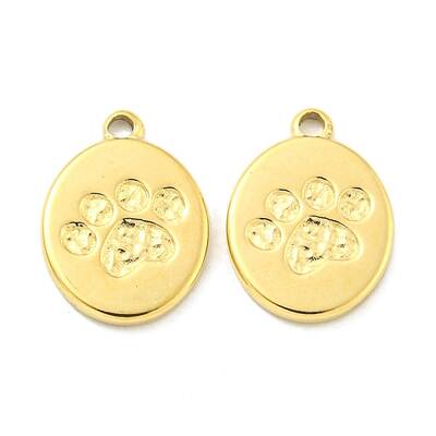 PVD Vacuum Plating 304 Stainless Steel Charms