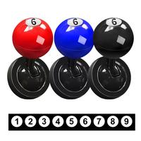 Billiard Style Car Push Start Button Cover Pool Cue Metal Joystick Universal Auto Ignition Lever for Cars/PCs/Gaming Trendy G...