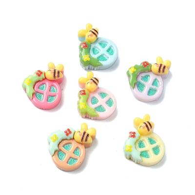 Macaron Color Opaque Resin Decoden Cabochons