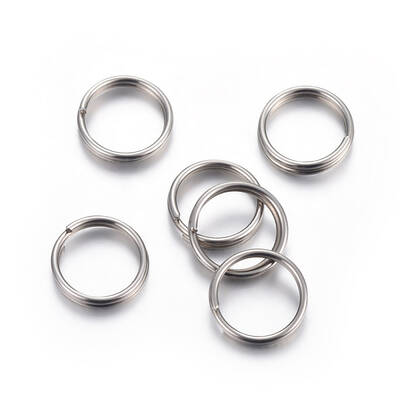 Tarnish Resistant 304 Stainless Steel Split Rings