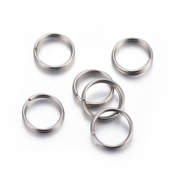 Tarnish Resistant 304 Stainless Steel Split Rings