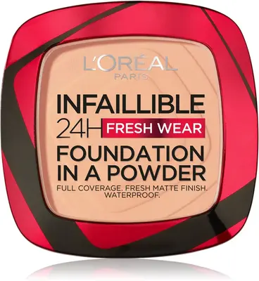 L'oreal Infaillible 24H Fresh Wear Powder Foundation 9g 200 Golden Sand