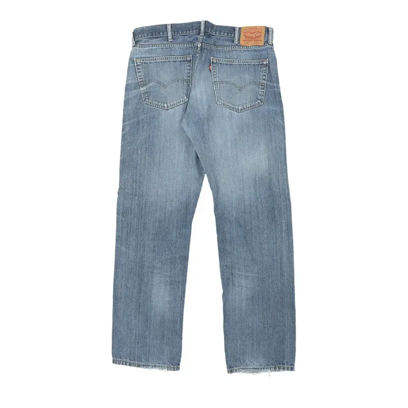 505 Levis Jeans - 38W 34L Blue Cotton