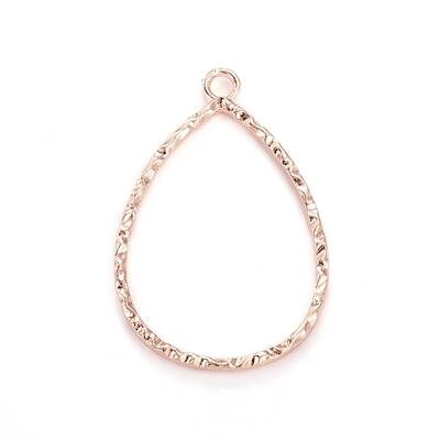Zinc Alloy Open Back Bezel Pendants