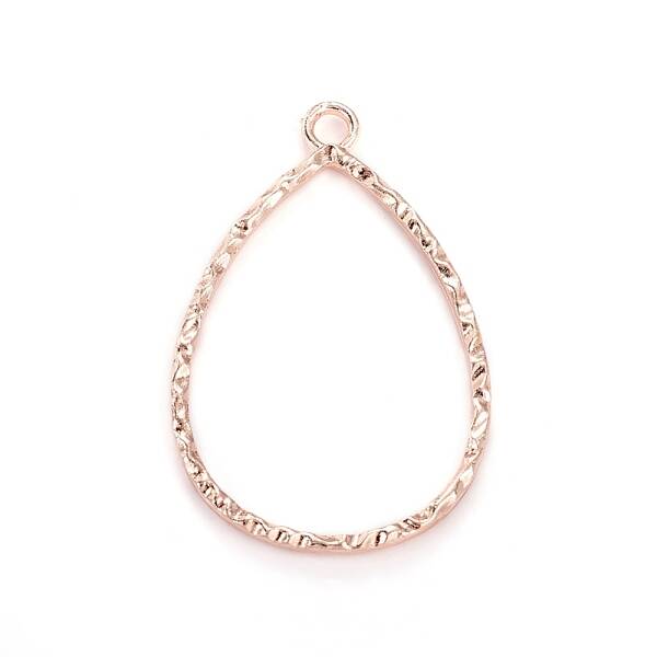 Zinc Alloy Open Back Bezel Pendants