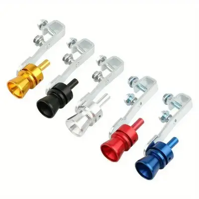 Car Exhaust Pipe Turbine Whistle, Universal Car Exhaust Pipe Sound Simulator, Exhaust Pipe Turbine Whistle forĀ Automotive, M...