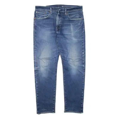 LEVI'S 502 Jeans Big E Mens Blue Regular Tapered W32 L30