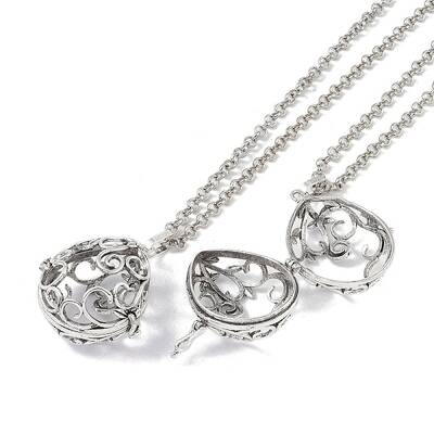 Brass Rhinestone Pendant Necklaces