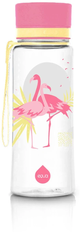 Equa Kids Water Bottle for Children Flamingo 400 ml