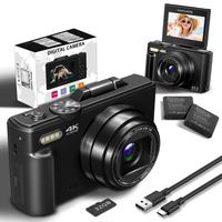 Digital Camera for Photography and Video, 4K Vlogging Camera for Beginner with 3\