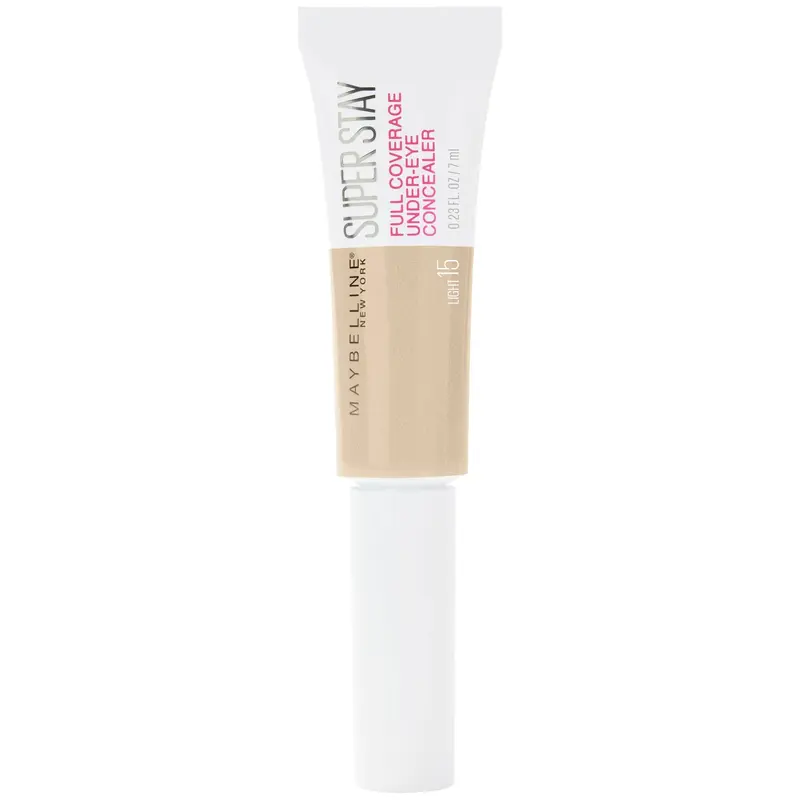 Maybelline SuperStay Full Coverage Cream Concealer 15 Light Beige 6ml