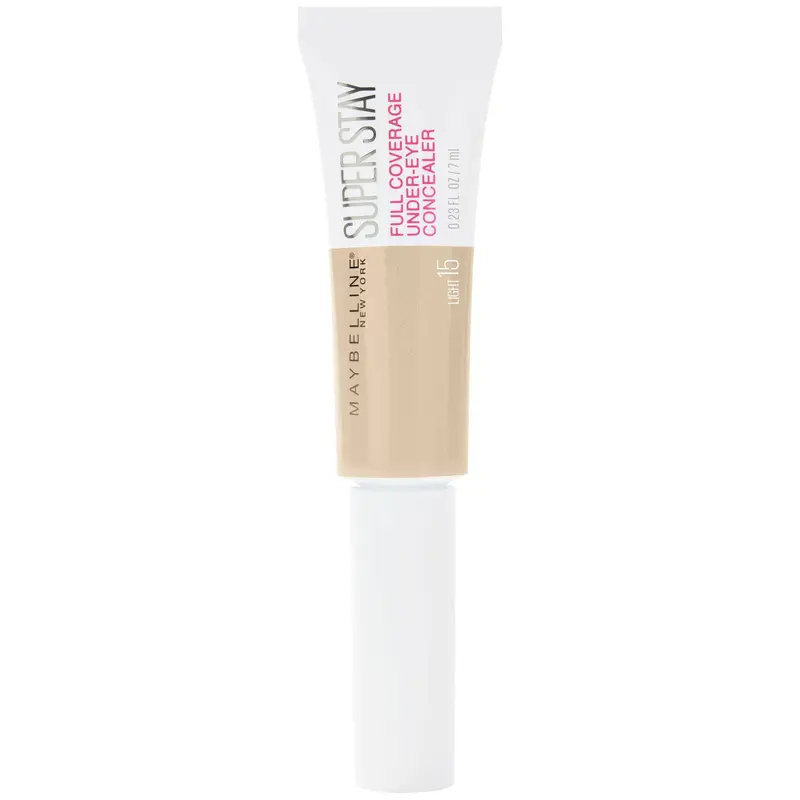 Maybelline SuperStay Full Coverage Cream Concealer 15 Light Beige 6ml
