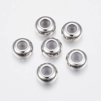 Tarnish Resistant 201 Stainless Steel Bead Spacers