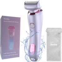 Electric Shaver for Women Legs - Comfort Lady Razors Hair Removal Waterproof Wet or Dry for Underarm Arms Bikini Private Area...
