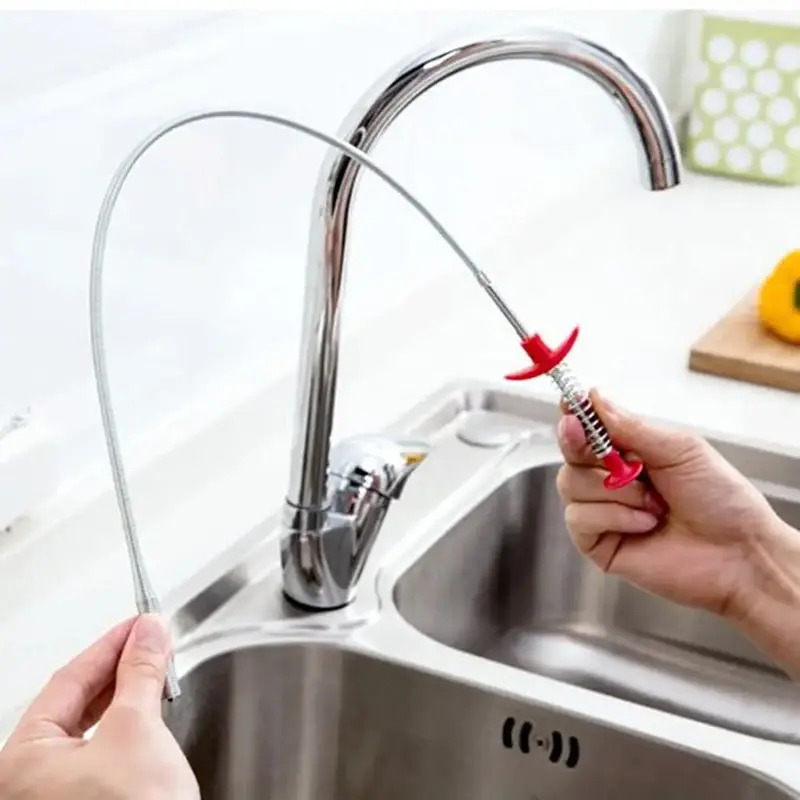 Bendable Hose Pickup Aid Tool for Trash Pickup, Home Sinks, Drains, Toilets, Flexible Gripper Picker Tool with 4 Claws (78.74...