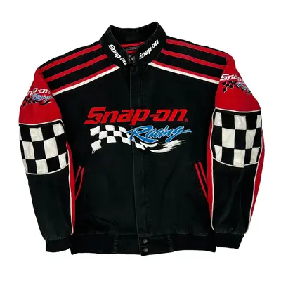 Snap On Choko Nascar Jacket - Medium Black Cotton | Size: medium