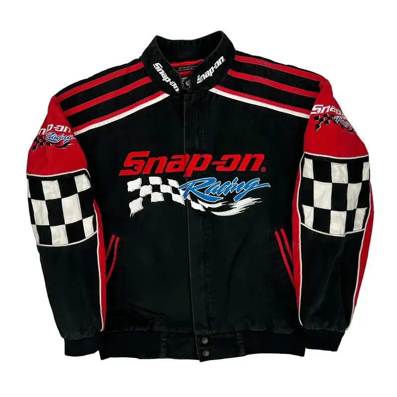 Snap On Choko Nascar Jacket - Medium Black Cotton | Size: medium