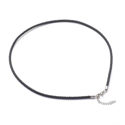 Braided Waxed Polyester Cord Necklaces Making