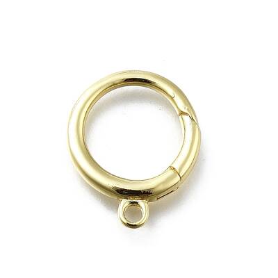 Brass Spring Gate Rings