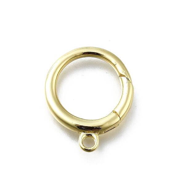 Brass Spring Gate Rings
