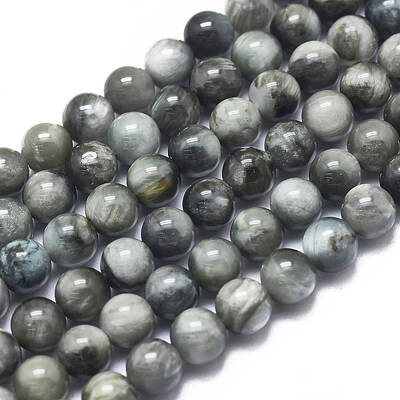 Natural Eagle Eye Beads Strands