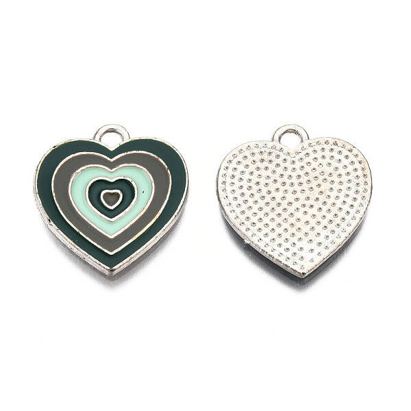 Alloy Enamel Pendants