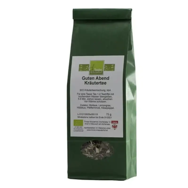 Tiroler kräuterhof Organic Herbal Tea “Buona Night”, 75 g