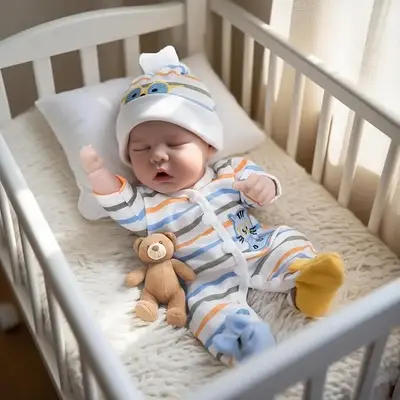 #FallFreshness [WOOROY] Realistic Reborn Baby Dolls 12 Inch Vinyl Body Waterproof Toy for Kids Birthday & Christmas Gift Idea...