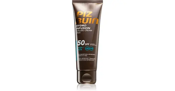 Piz Buin Hydro Infusion Gel Sunscreen Face Cream Spf50 50ml