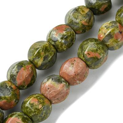 Natural Unakite Beads Strands