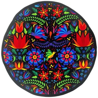 Casa De Queta Tortilla Warmer Pouch Para Tortillas Calientes - 12 Inches Kitchen Traditional Mexican Utensils Handmade specia...