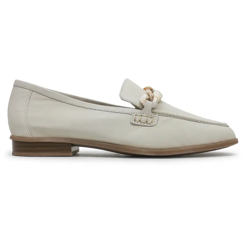Clarks Sarafyna Iris Leather Women's Comfort Shoes - White - Size:US 9 Women
