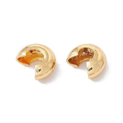 Brass Crimp Beads Covers