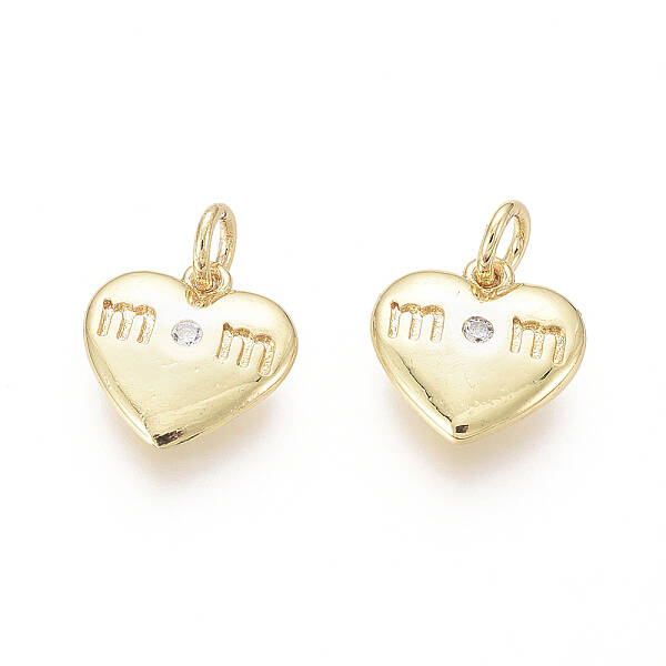 Golden Plated Brass Charms