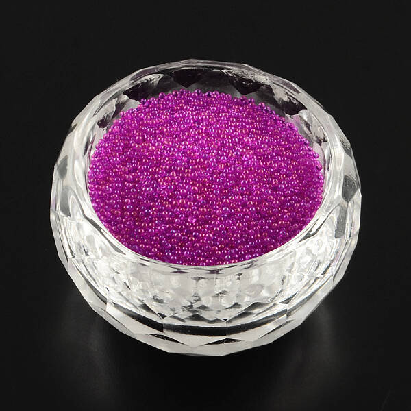 AB-Color Plated DIY 3D Nail Art Decoration Mini Glass Beads