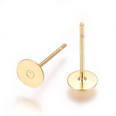 304 Stainless Steel Stud Earrings Findings