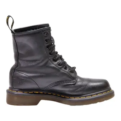 DR MARTENS 1460 Lace-Up Boots Black Leather Womens UK 4