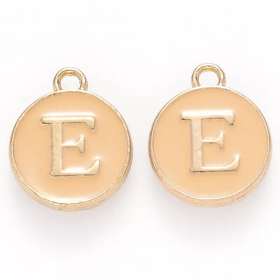 Golden Plated Alloy Enamel Charms