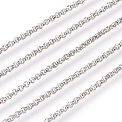 Tarnish Resistant 304 Stainless Steel Rolo Chains