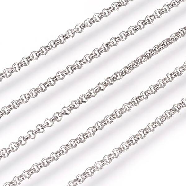 Tarnish Resistant 304 Stainless Steel Rolo Chains