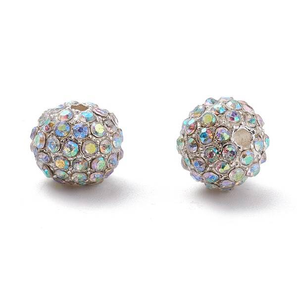 Alloy Rhinestone Beads