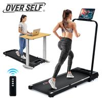 OVER SELF 2-in-1 walking pad treadmill with Remote Control, Low Noise, Portable Design treadmills for Home,  Indoor Exercise ...