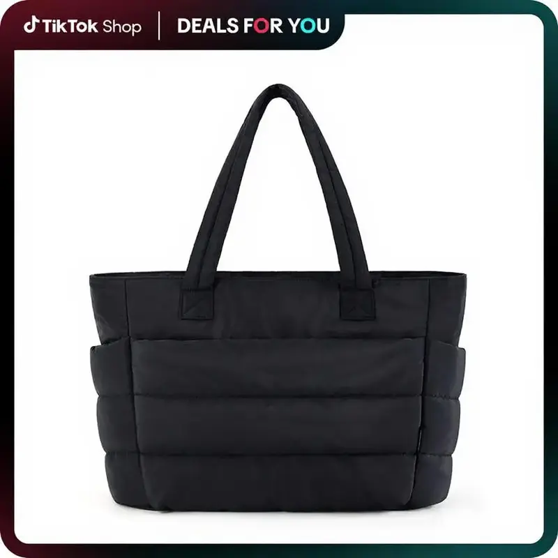 Five season home The essential soft mist pink minimalist tote bag for Mother's Day. It has a large capacity and is suitable f...