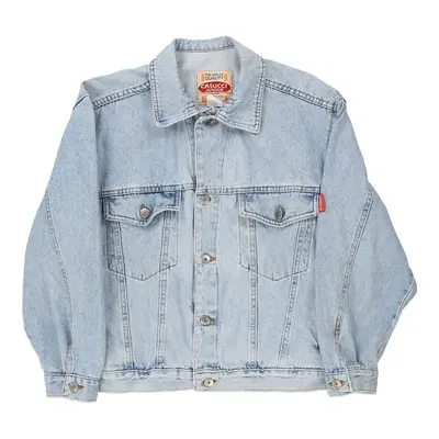 Age 14 Casucci Denim Jacket - Large Blue Cotton
